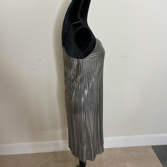Design Lab Metallic Slip Dress - Picture 2 of 4